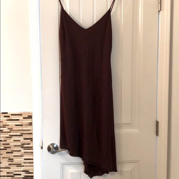 Asymmetrical Spaghetti Strap Dress - Picture 1 of 7